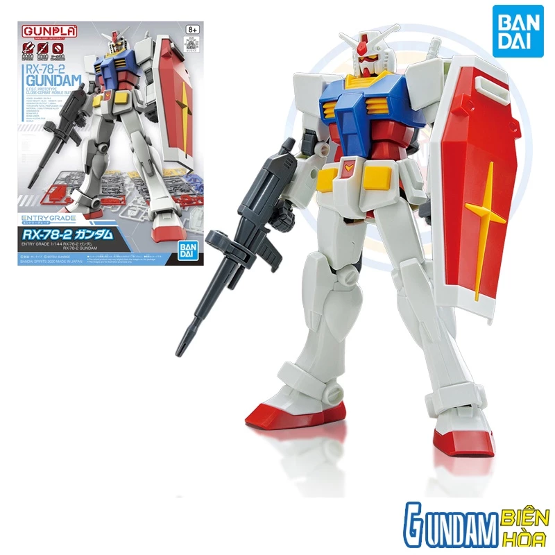 Mô hình lắp ráp ENTRY GRADE 1/144 RX-78-2 GUNDAM