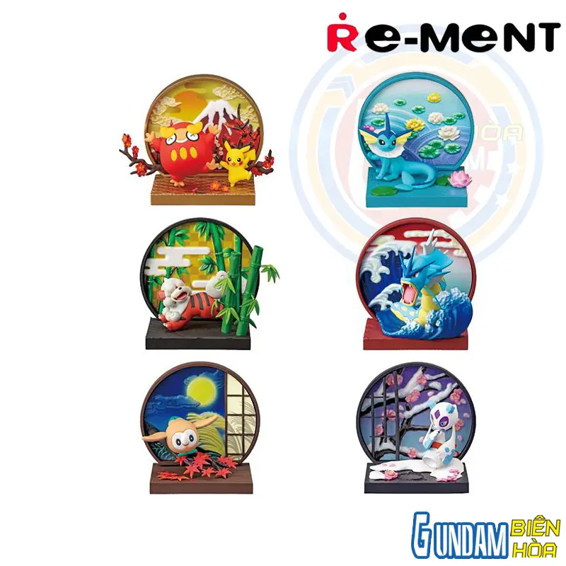 Mô hình Blindbox Re-ment POKEMON Japanese Window