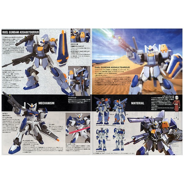 Mô hình lắp ráp HG 1/144 R02 DUEL GUNDAM