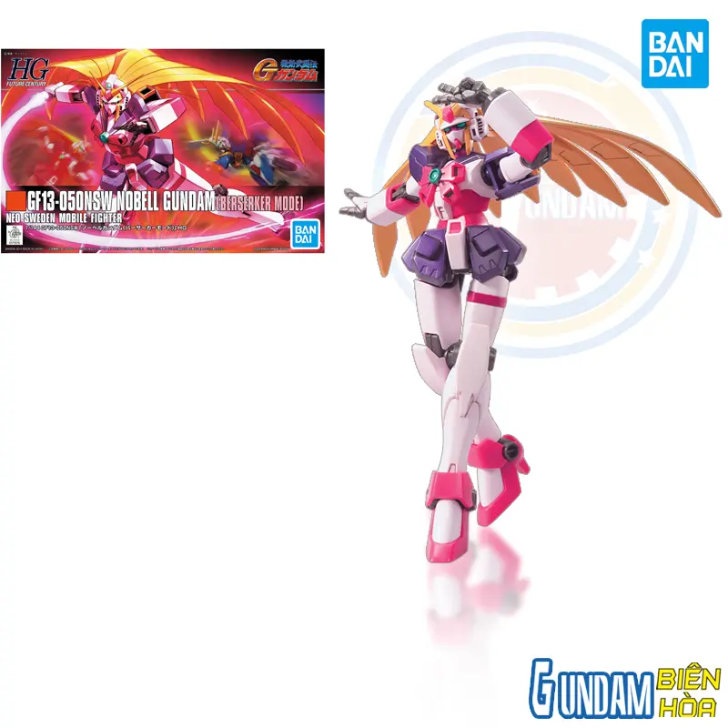 Mô hình lắp ráp 1/144 HGUC NOBELL GUNDAM (BERSERKER MODE)