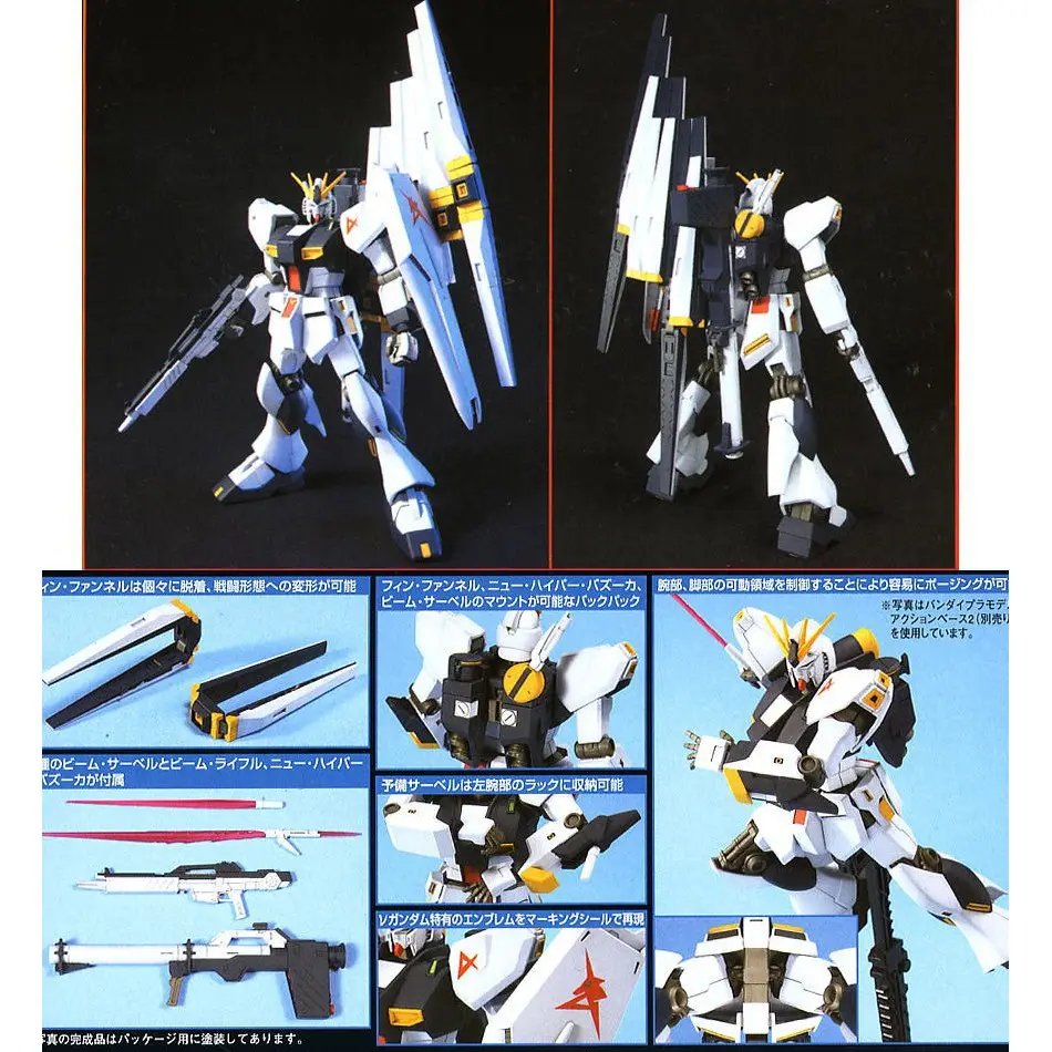 Mô hình lắp ráp 1/144 HGUC NU GUNDAM