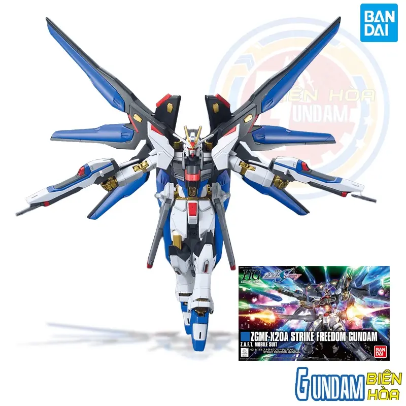 Mô hình lắp ráp HG 1/144 STRIKE FREEDOM GUNDAM