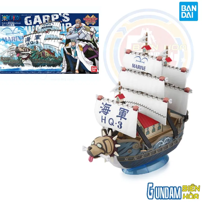 Mô hình lắp ráp ONE PIECE GRAND SHIP COLLECTION GARP'S SHIP