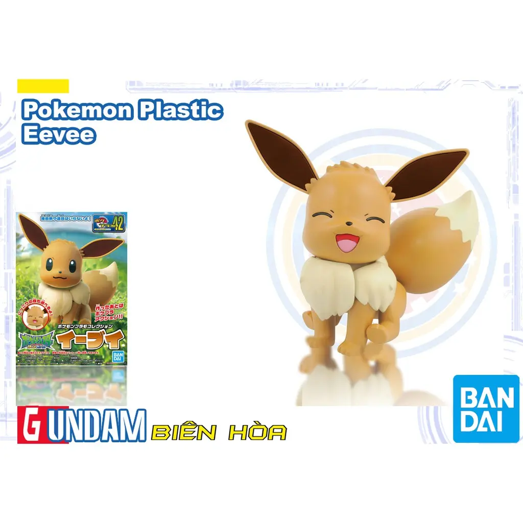 Mô hình lắp ráp Pokémon PLAMO COLLECTION 42 SELECT SERIES EEVEE