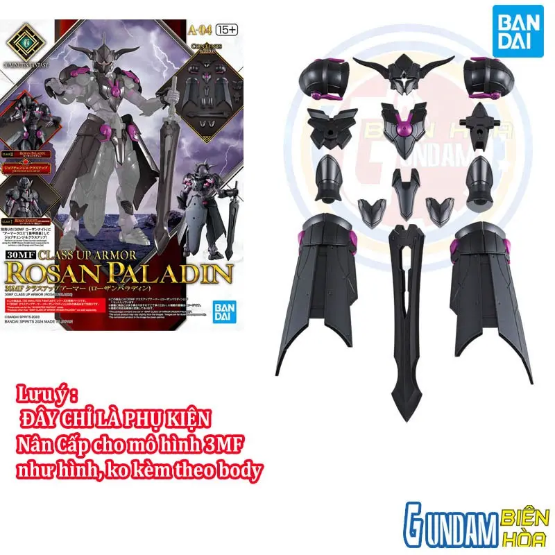 Phụ kiện nâng cấp mô hình 30MF CLASS UP ARMOR (ROSAN PALADIN)