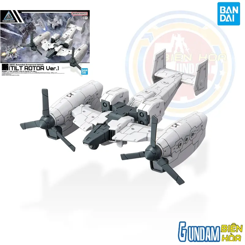 Mô hình lắp ráp 30MM 1/144 Extended Armament Vehicle (TILT ROTOR Ver.)