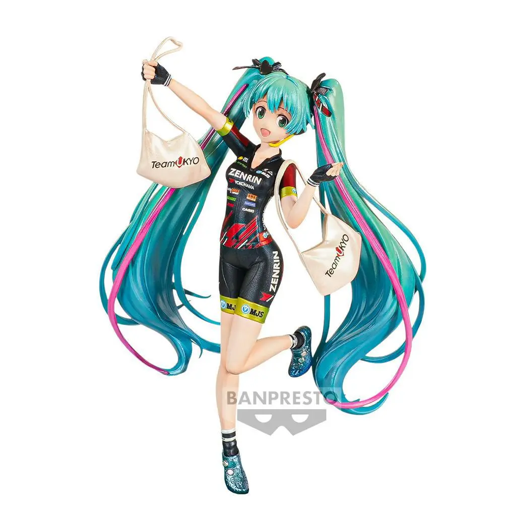 Mô hình Figure Banpresto CHRONICLE HATSUNE MIKU RACING VER TEAM UKYO CHEERING VER.