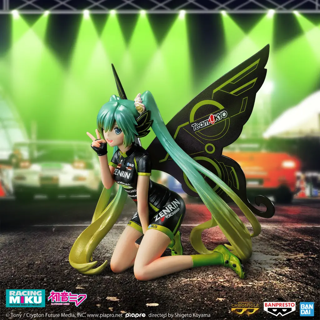 Mô hình Figure HATSUNE MIKU RACING VER. BANPRESTO CHRONICLE RACING MIKU 2017 TEAM UKYO CHEERING VER.#