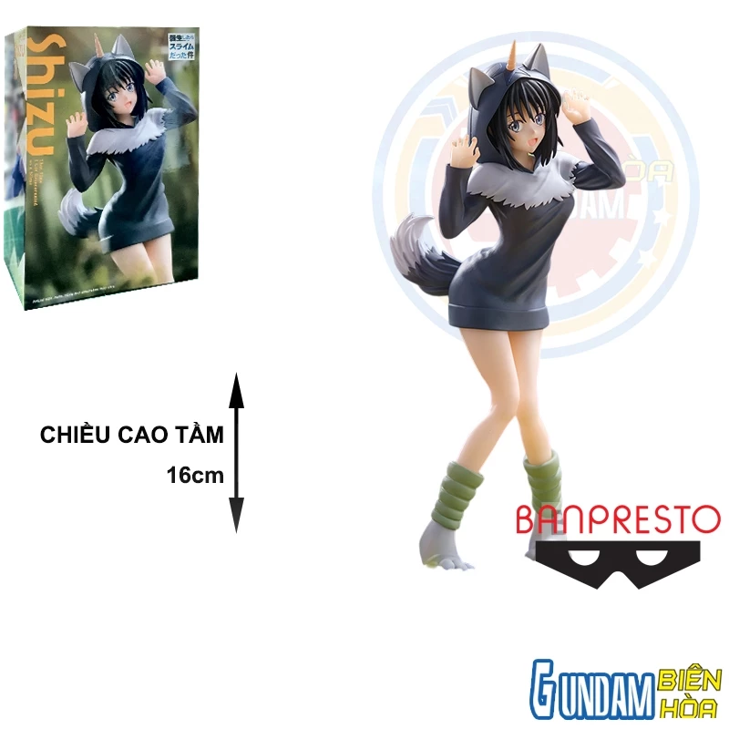 Mô hình Figure Banpresto THAT TIME I GOT REINCARNATED AS A SLIME SHIZU RANGA HOODIE