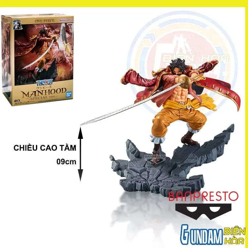 Mô hình Figure Banpresto ONE PIECE MANHOOD-SPECIAL VER.- GOL.D.ROGER