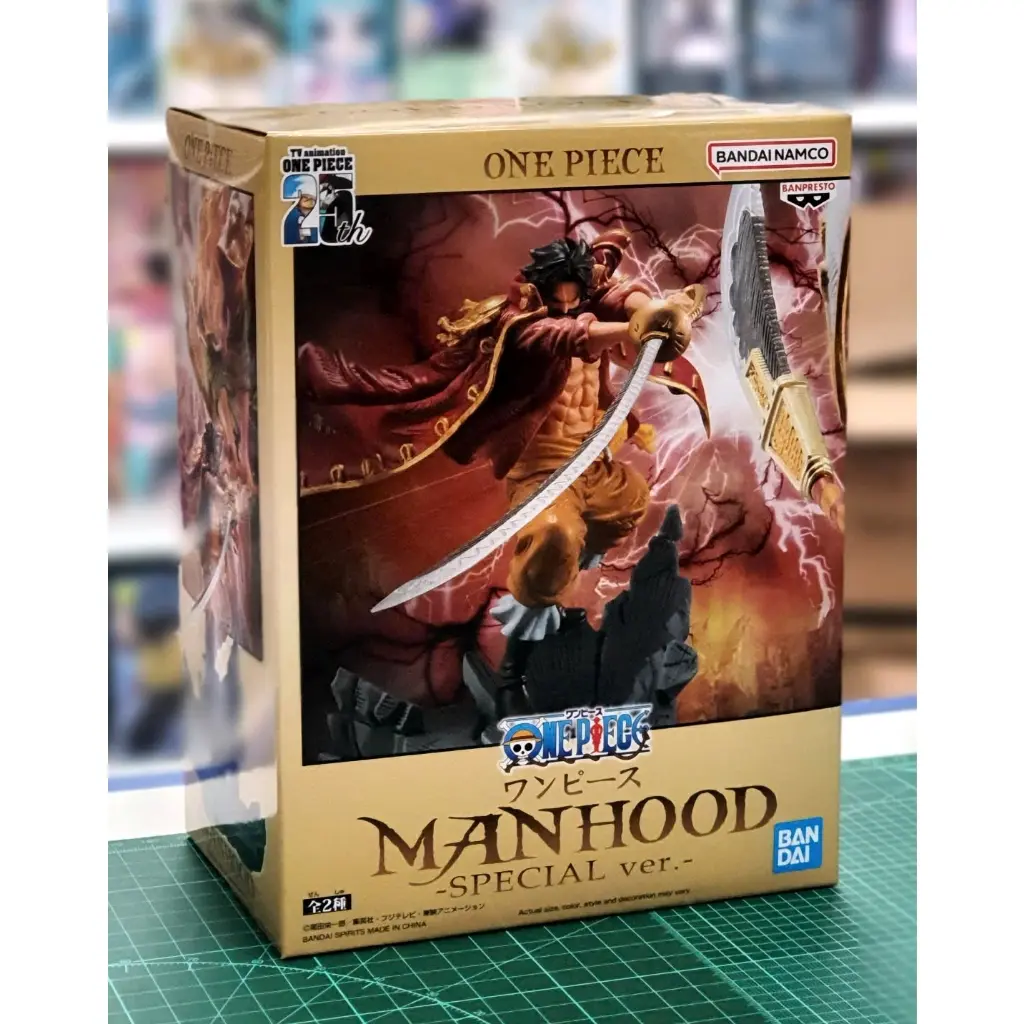 Mô hình Figure Banpresto ONE PIECE MANHOOD-SPECIAL VER.- GOL.D.ROGER