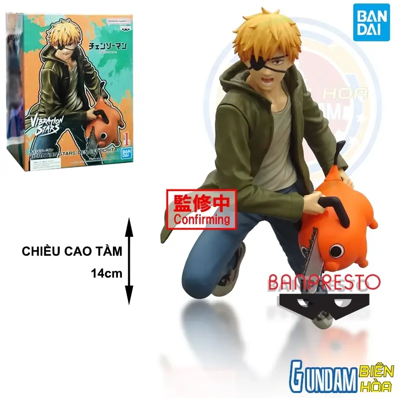 Mô hình Figure Banpresto CHAINSAW MAN VIBRATION STARS DENJI & POCHITA