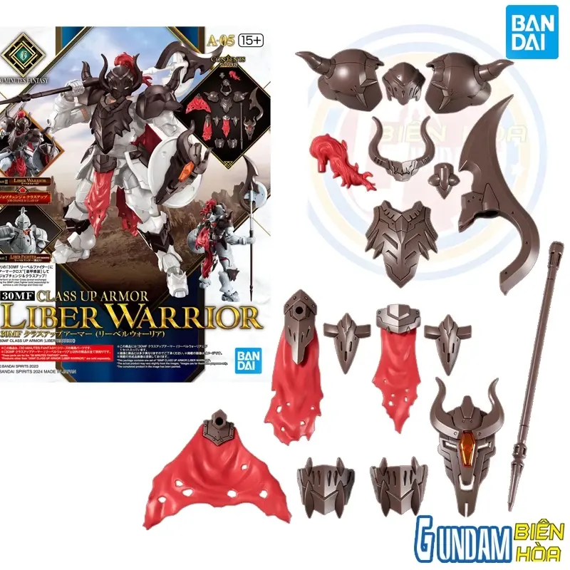 Mô hình lắp ráp phụ kiện nân cấp 30MF CLASS UP ARMOR (LIBER WARRIOR)
