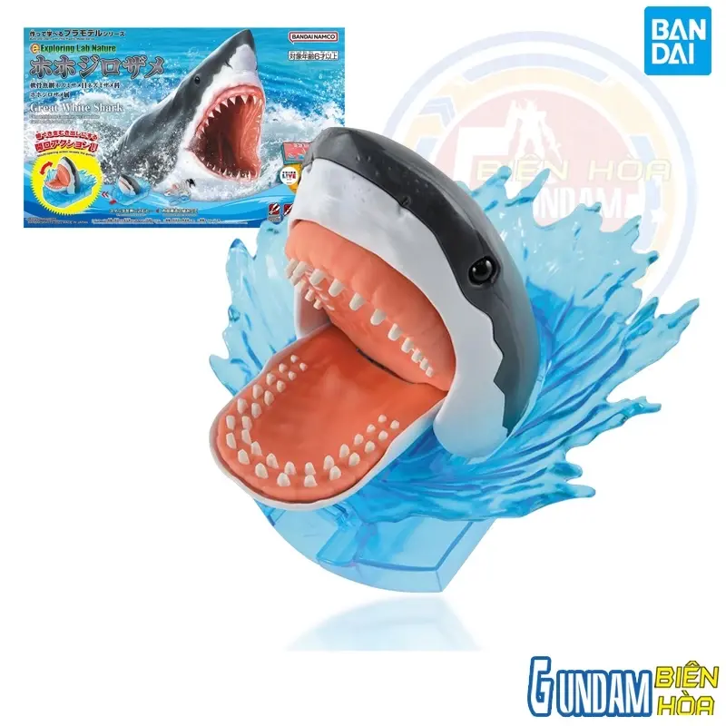 Mô hình lắp ráp Exploring Lab Nature Great White Shark