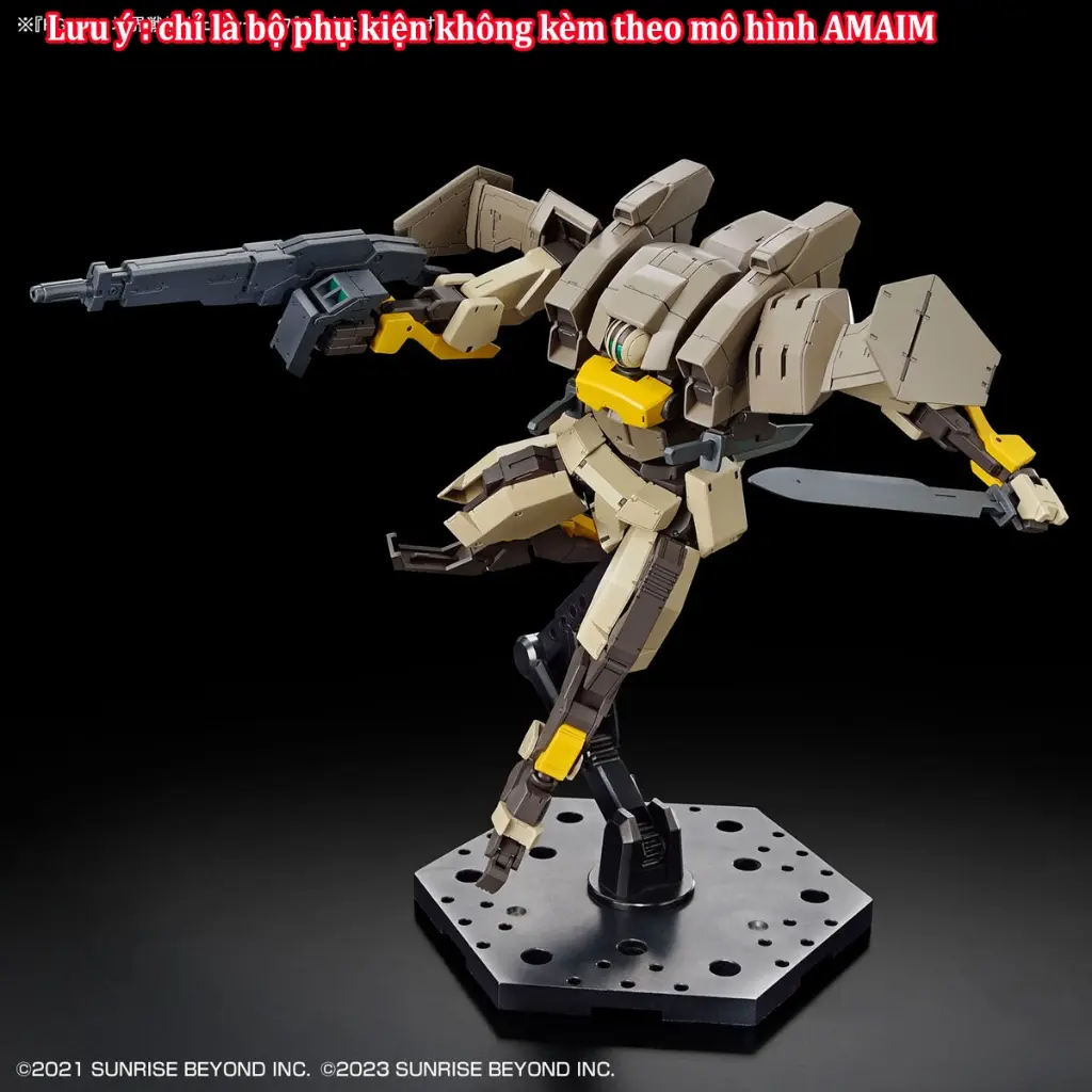 Mô hình lắp ráp phụ kiện HG 1/72 AMAIM Warrior at the Borderline Weapon Set 7