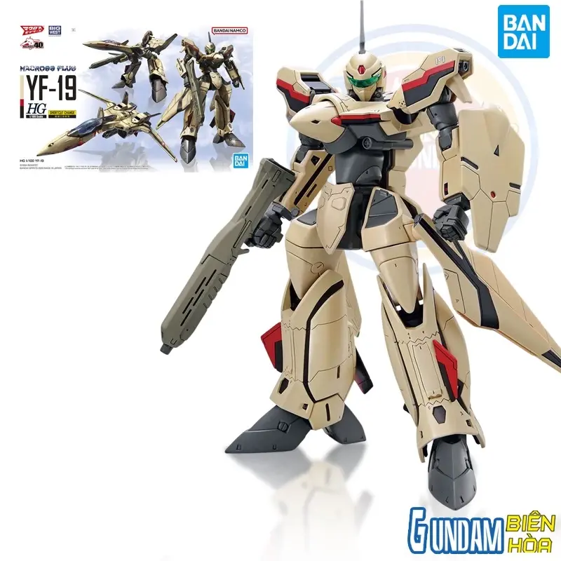 Mô hình lắp ráp HG 1/100 YF-19