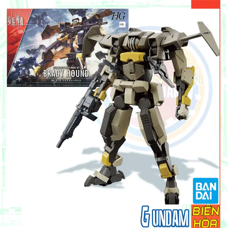 Mô hình lắp ráp HG 1/72 AMAIM Warrior at the Borderline Brady Hound