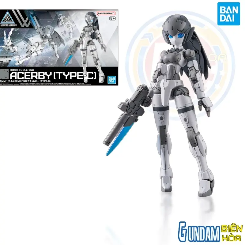 Mô hình lắm ráp 30MM 1/144 ACERBY (TYPE-C)