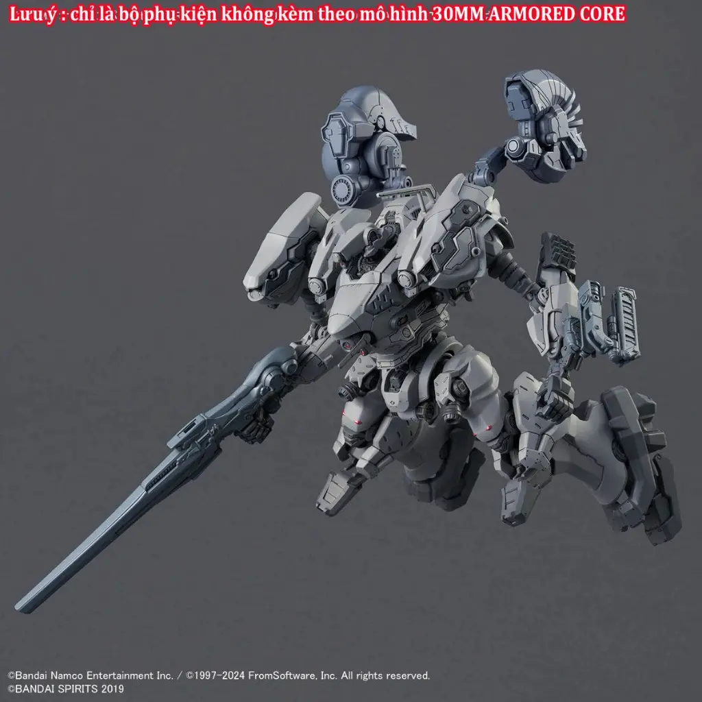 Mô hình lắm ráp 30MM OPTION PARTS SET ARMORED CORE Ⅵ FIRES OF RUBICON WEAPON SET 01