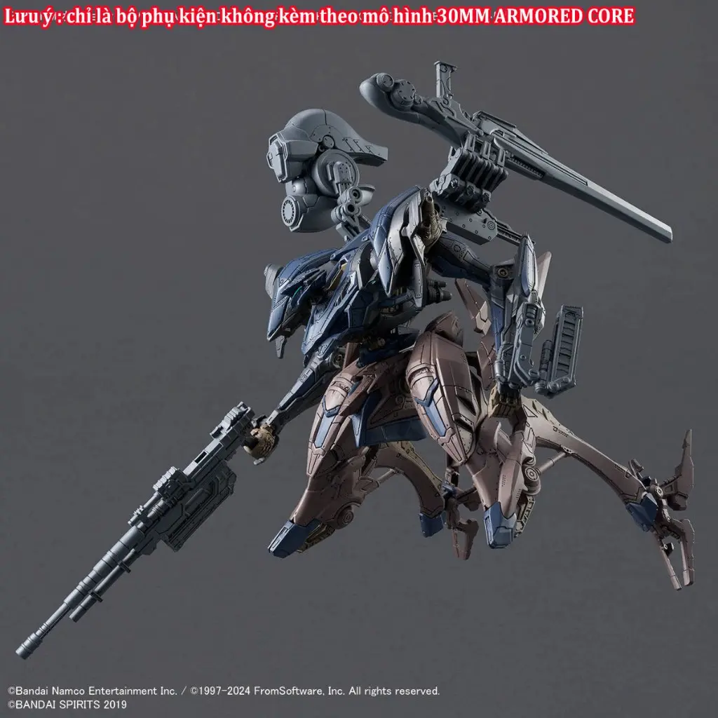 Mô hình lắm ráp 30MM OPTION PARTS SET ARMORED CORE Ⅵ FIRES OF RUBICON WEAPON SET 01