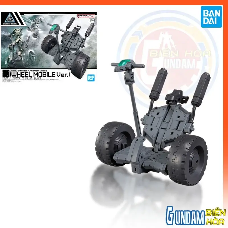 Mô hình lắm ráp 30MM 1/144 Extended Armament Vehicle (WHEEL MOBILE Ver.)