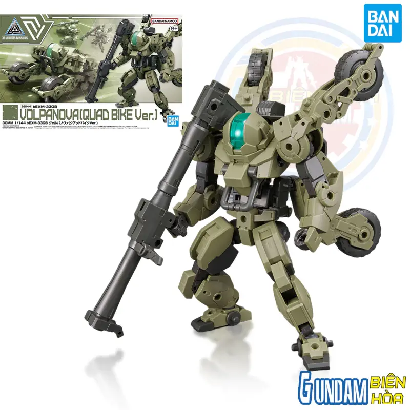 Mô hình lắm ráp 30MM VOLPANOVA(QUAD BIKE Ver.)