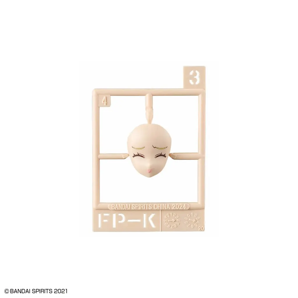Bộ lắp ráp phụ kiện cho mô hình 30MS OPTION FACE PARTS FACIAL EXPRESSION SET 7 [COLOR A]