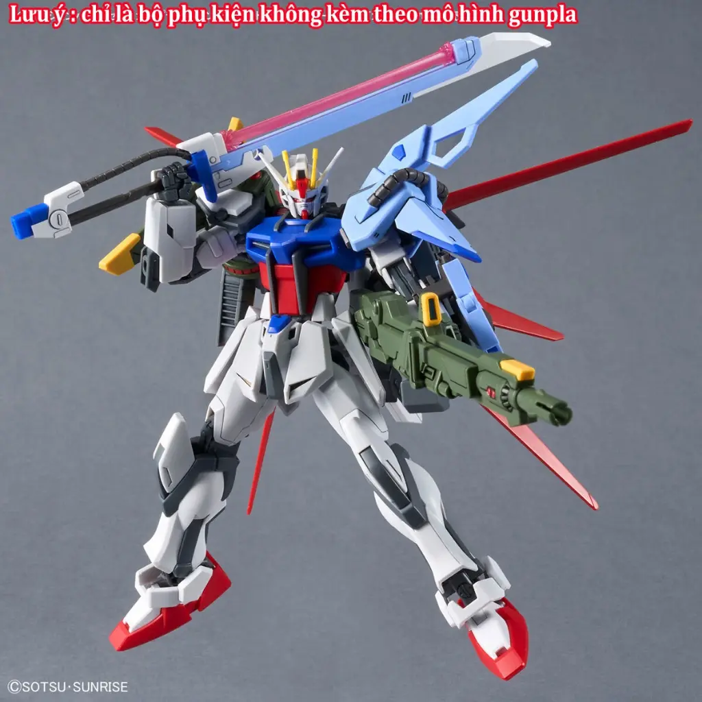 Bộ phụ kiện lắp ráp OPTION PARTS SET GUNPLA 02 (LAUNCHER STRIKER & SWORD STRIKER)