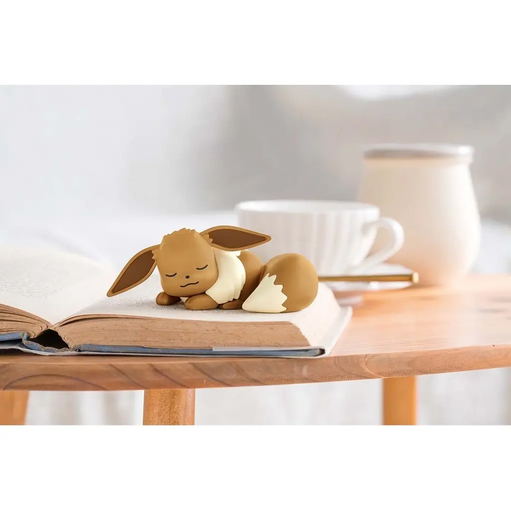 Mô hình lắp ráp PLAMO COLLECTION QUICK!! 07 Eevee (Sleeping Pose)