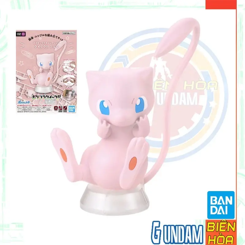 Mô hình lắp ráp PokePla Quick!! 02 Mew