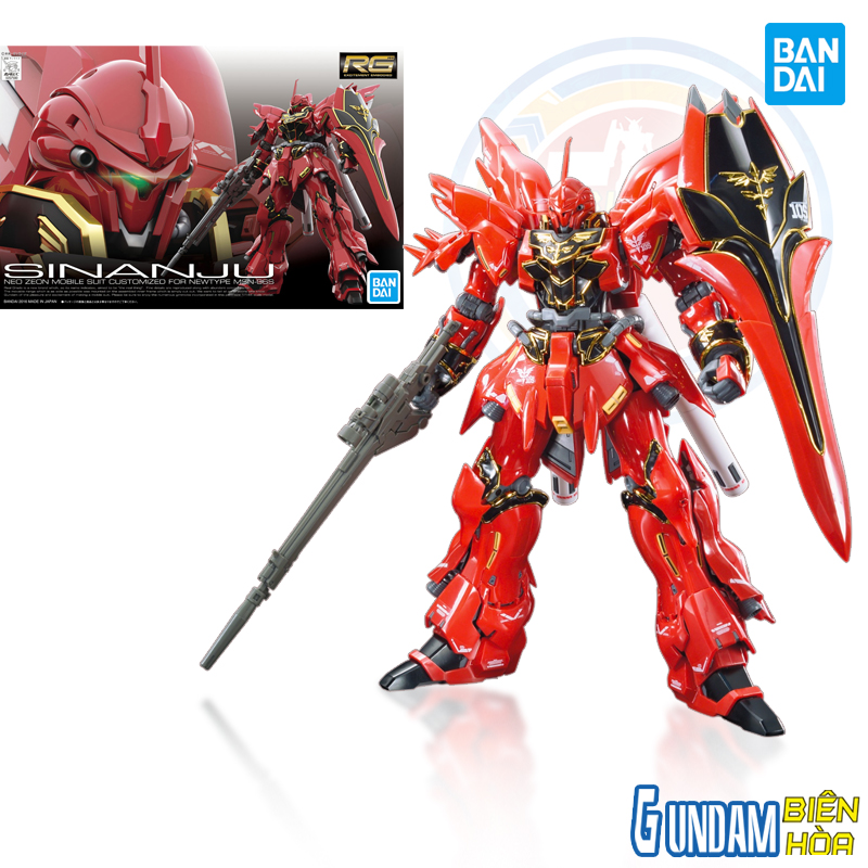 Mô hình lắp ráp RG 1/144 MSN-06S SINANJU