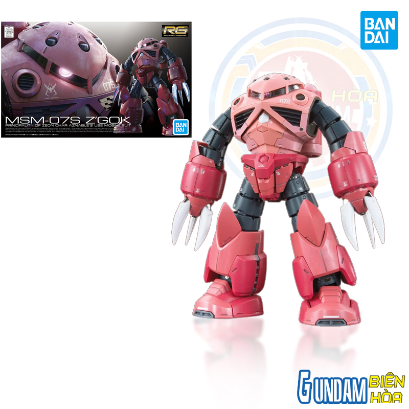 Mô hình lắp ráp RG 1/144 Z'GOK CHAR CUSTOM