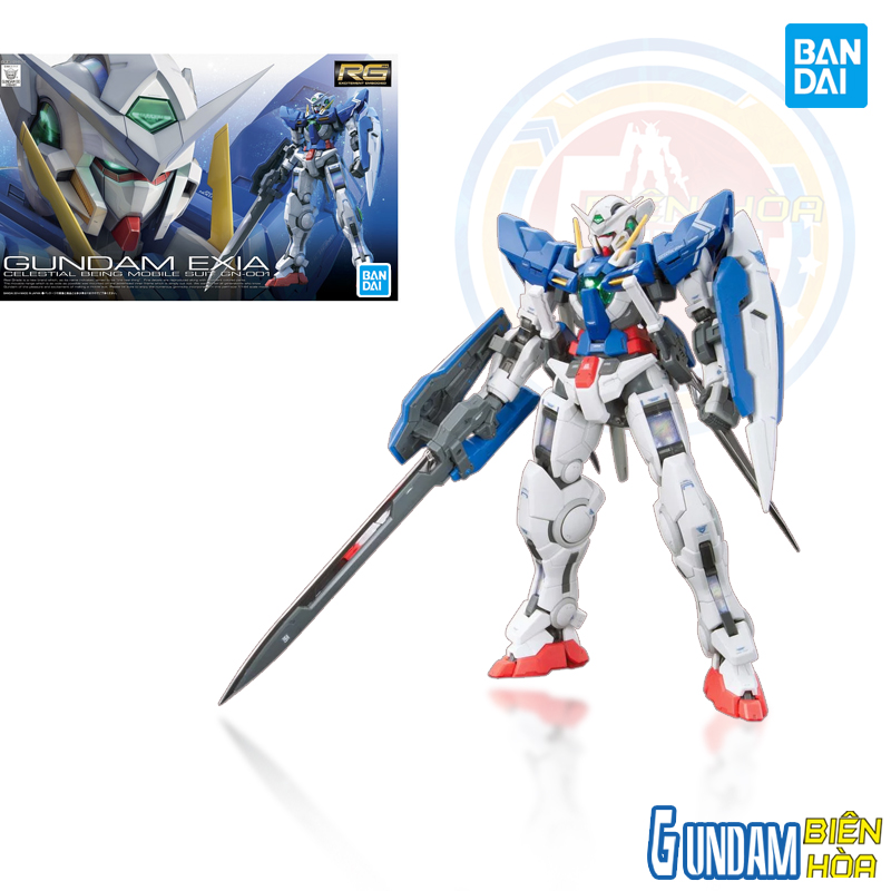 Mô hình lắp ráp RG 1/144 GUNDAM EXIA
