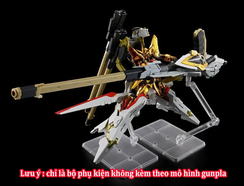Mô hình lắp ráp phụ kiện RG 1/144 SHIRANUI unit for AKATSUKI GUNDAM & CONNECTING PARTS for HG ZEUS SILHOUETTE