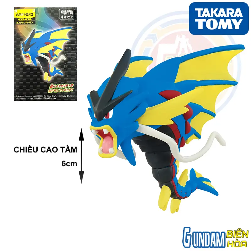 Mô hình Pokemon Moncolle Mega Gyarados