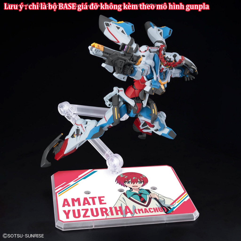 ACTION BASE 7 [CLEAR COLOR] Mobile Suit Gundam GQuuuuuuX STICKERS SET