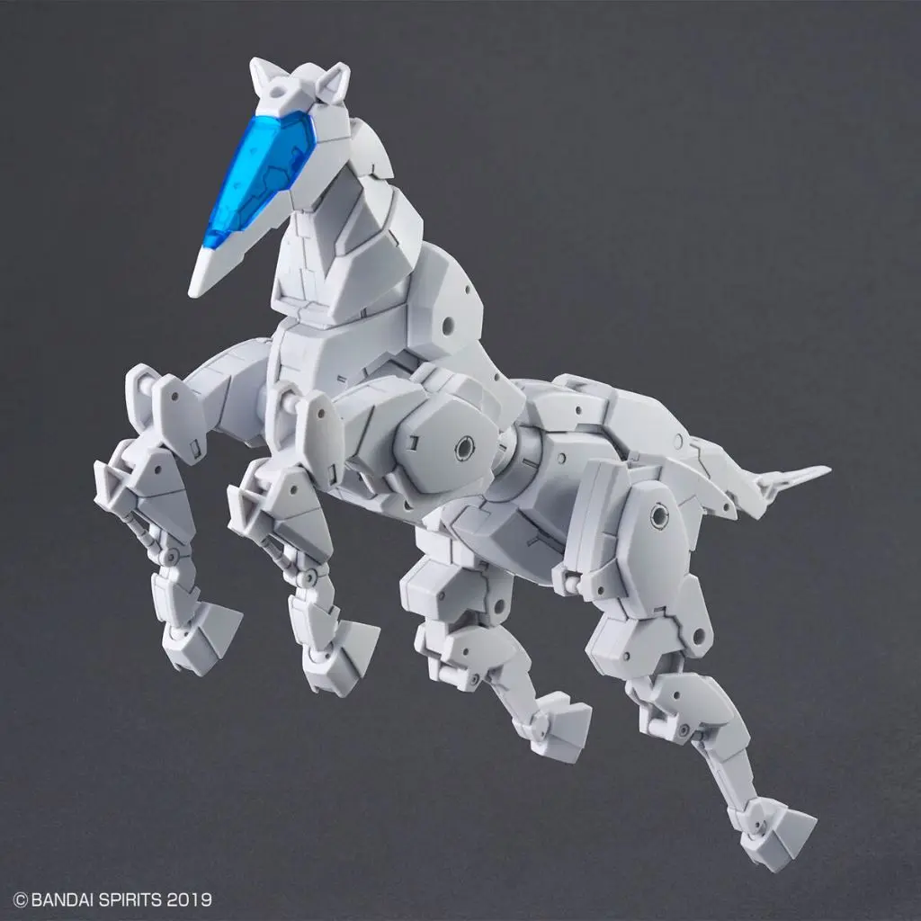 Mô hình lắp ráp 30MM 1/144 Extended Armament Vehicle (HORSE MECHA Ver.) [WHITE]