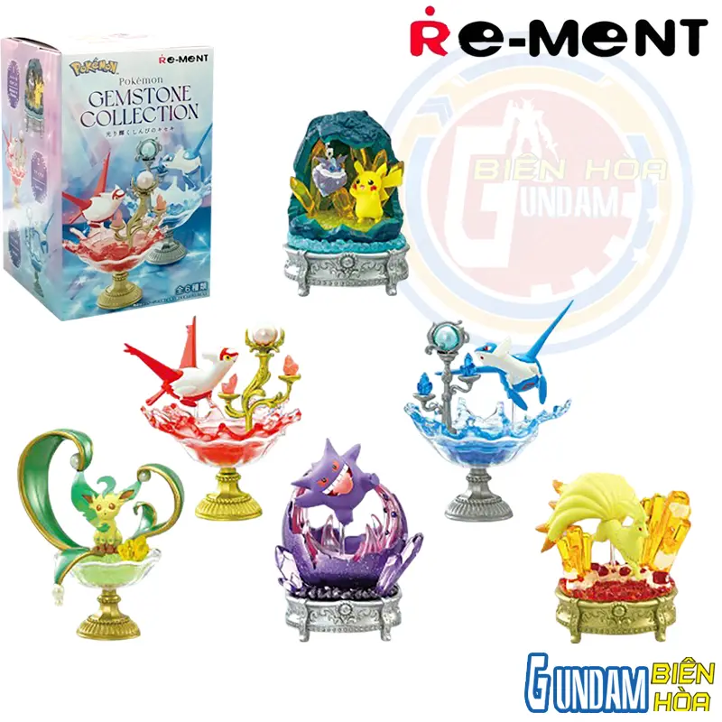 Mô hình Blindbox Re-ment POKEMON Gemstone collection 3
