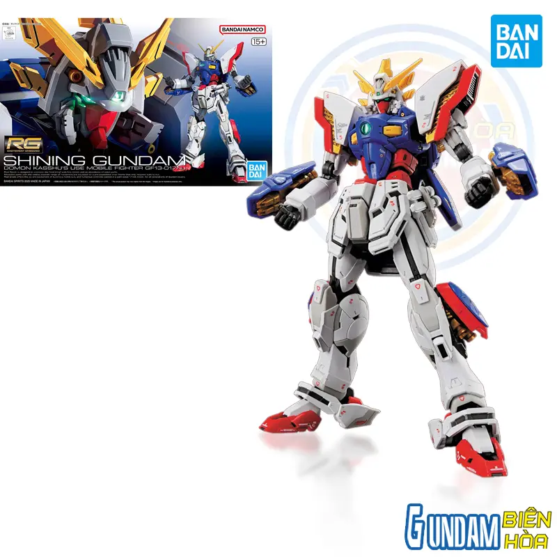 Mô hình lắp ráp RG 1/144 SHINING GUNDAM