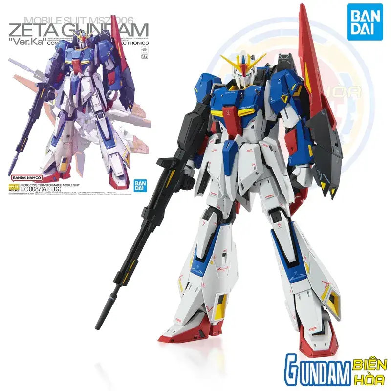 Mô hình lắp ráp MG 1/100 ZETA GUNDAM Ver.Ka