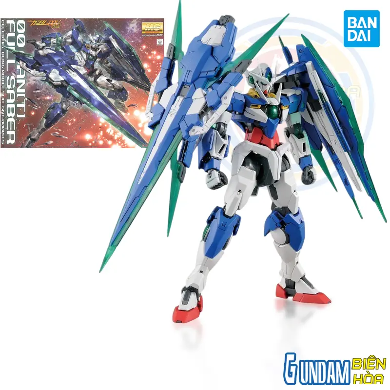 Mô hình lắp ráp MG 1/100 00 QAN[T] FULL SABER