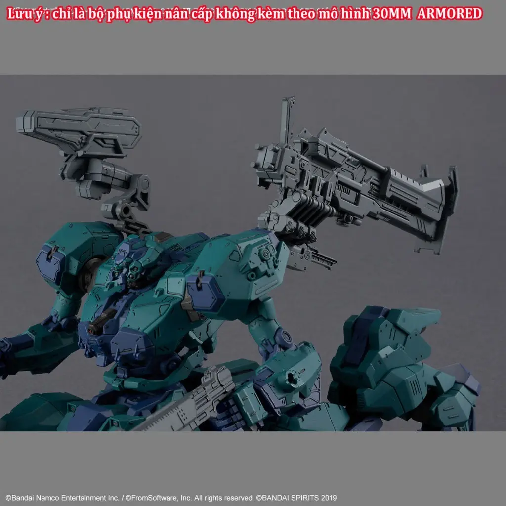 Bộ phụ kiện lắp ráp 30MM OPTION PARTS SET ARMORED CORE Ⅵ FIRES OF RUBICON WEAPON SET 03