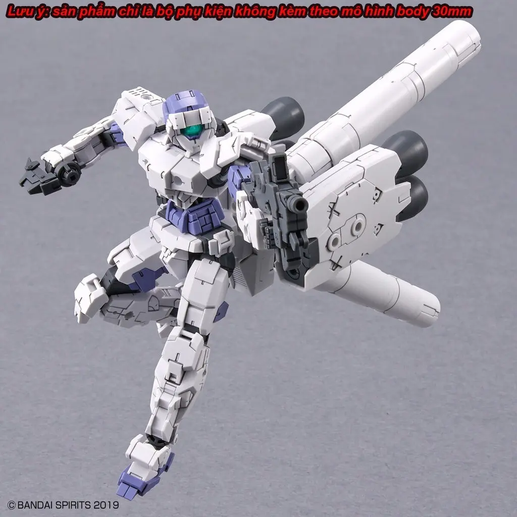 Bộ phụ kiện lắp ráp 30MM 1/144 OPTION PARTS SET 10(LARGE PROPELLANT TANK UNIT)