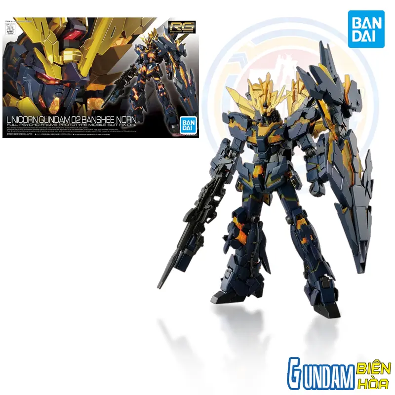Mô hình lắp ráp RG 1/144 UNICORN GUNDAM 02 BANSHEE NORN