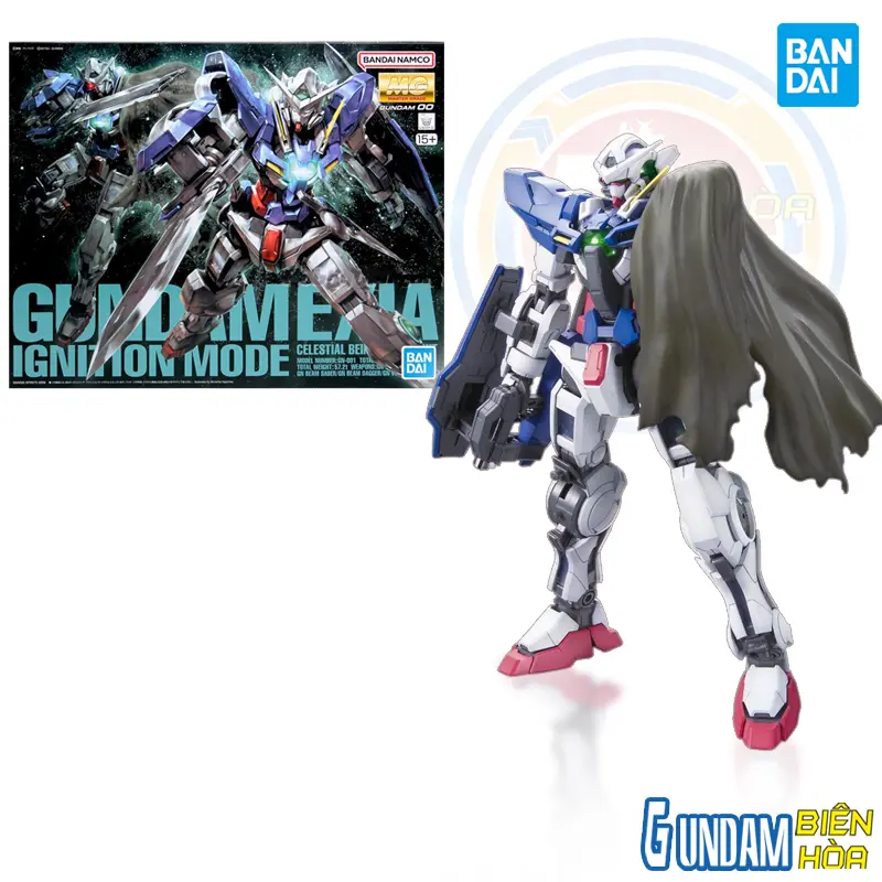 Mô hình lắp ráp MG 1/100 GUNDAM EXIA (IGNITION MODE)