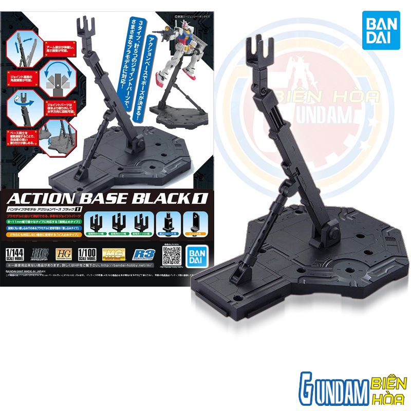 Phụ kiện trưng bày ACTION BASE 1 [BLACK] [ĐEN]