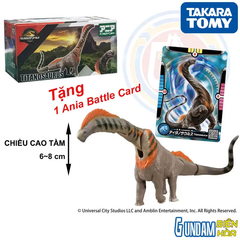 Mô hình Ania Jurassic World Titanosaurus