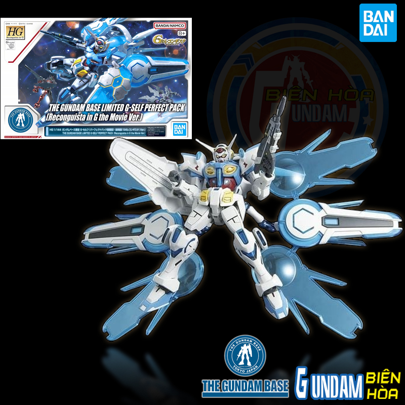Bộ lắp ráp Gundam Base Limited HG 1/144 G-Self Perfect Pack - Reconguista In G The Movie Ver