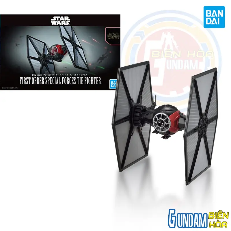 Mô hình lắp ráp STARWARS 1/72 FIRST ORDER SPECIAL FORCES TIE FIGHTER