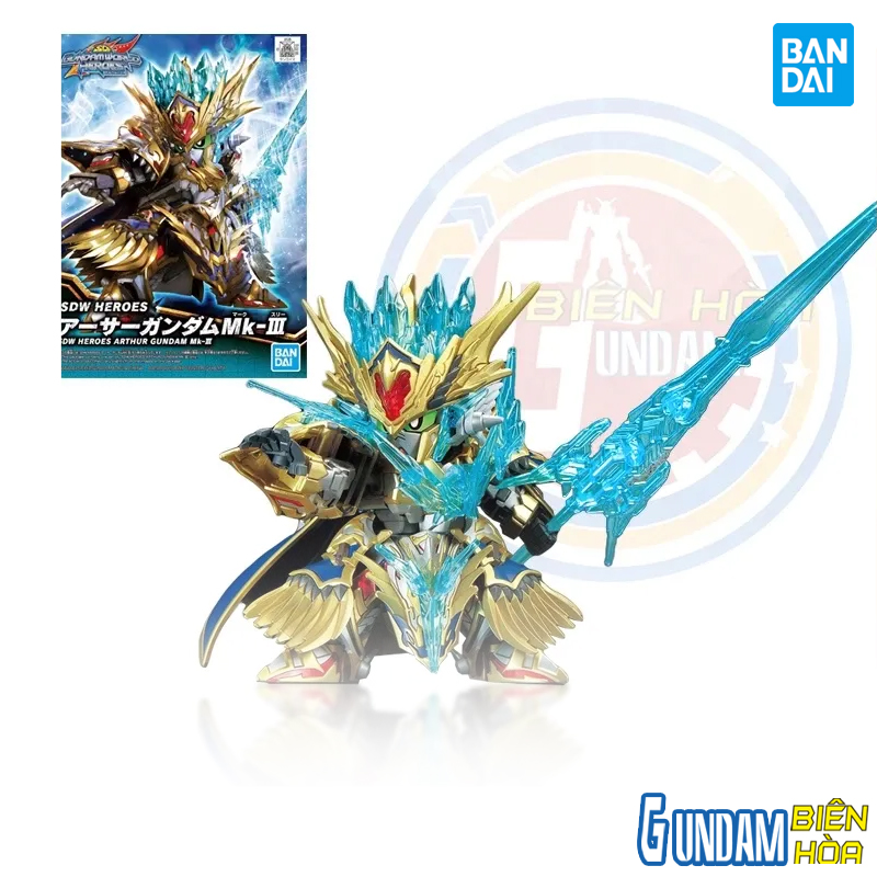 Mô hình lắp ráp SDW HEROES ARTHUR GUNDAM Mk-III